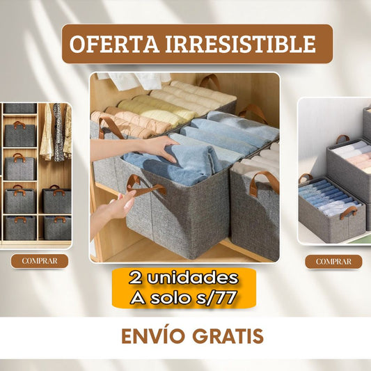 Organizador pegable para ropa